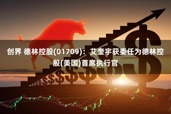 创界 德林控股(01709)：艾奎宇获委任为德林控股(美国)首席执行官